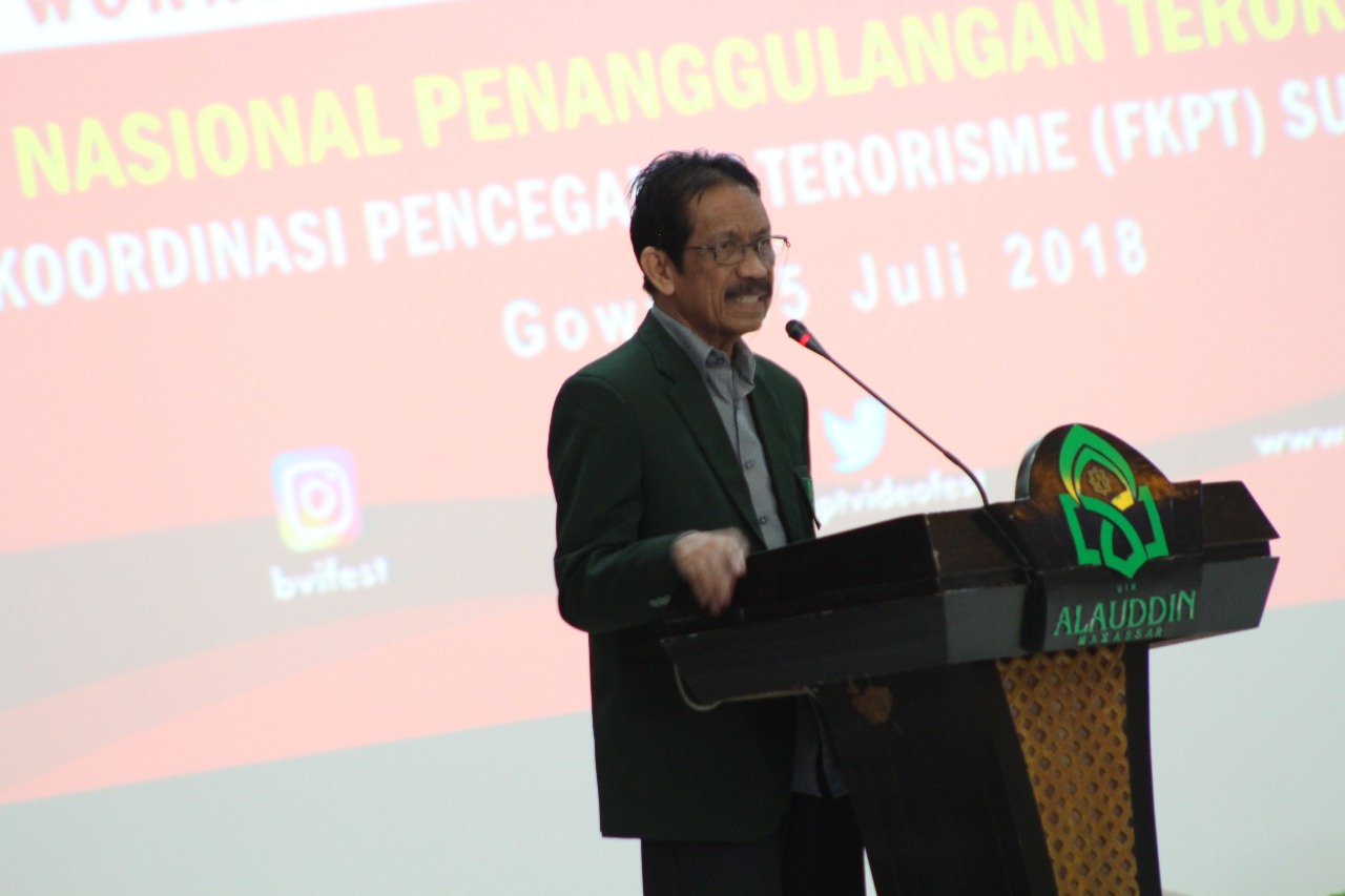Gambar Rektor UIN Alauddin Apresiasi Workshop Video Pendek BNPT RI